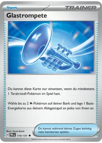 Glastrompete #110/131 — Prismatische Entwicklungen