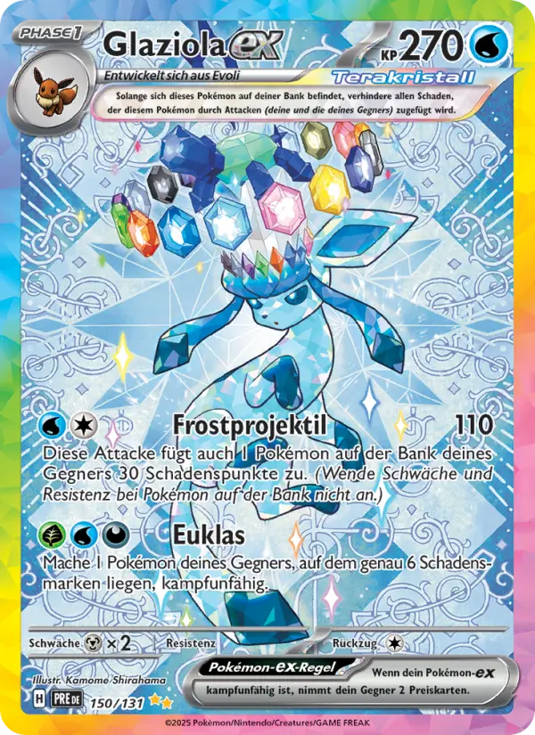 Glaziola ex #150 — Prismatische Entwicklungen