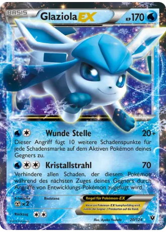 Glaziola EX #20/124 — Schicksalsschmiede