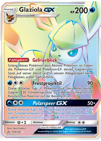 Glaziola GX #159/156 — Ultra-Prisma