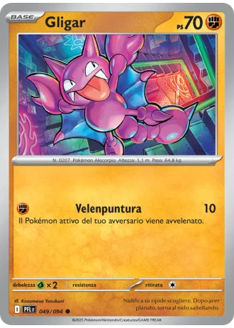 Gligar #049/94 — Flamme Spettrali