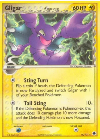 Gligar #16/101 — EX L'Isola dei Draghi
