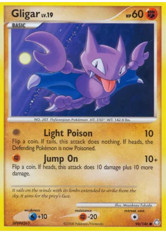 Gligar #94/146 — Il Risveglio dei Miti