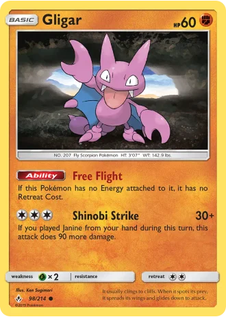 Gligar #98 — Unbroken Bonds