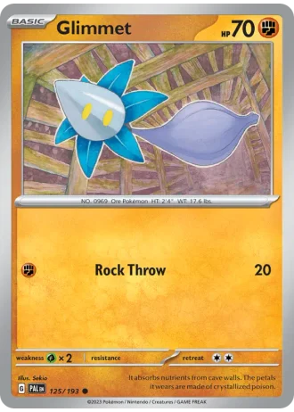 Glimmet #125/193 — Paldea Evolved