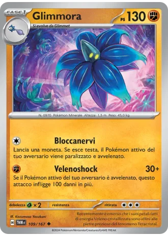 Glimmora #109/167 — Crepuscolo Mascherato
