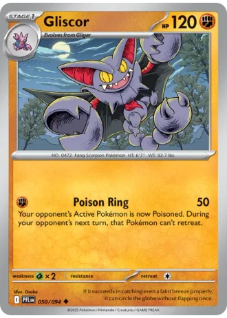 Gliscor #050/94 — Phantasmal Flames