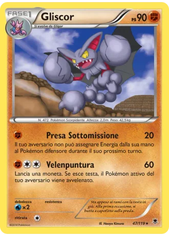 Gliscor #47/119 — Forze Spettrali