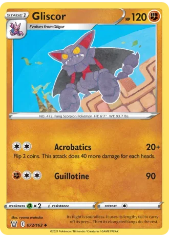 Gliscor #72 — Battle Styles