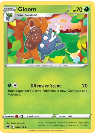 Gloom #002/159 — Crown Zenith