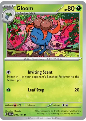 Gloom #002/197 — Obsidian Flames