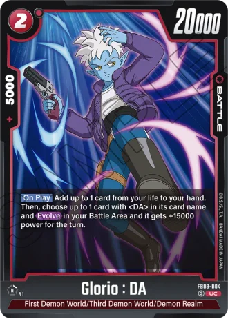 Glorio : DA FB09-004 — Dual Evolution (FB09)