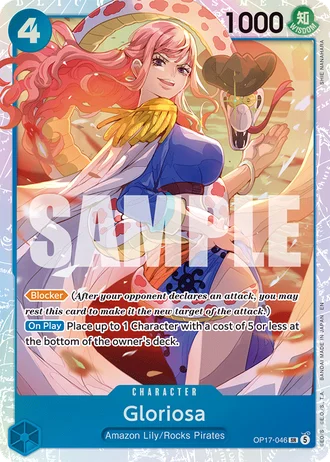 Gloriosa (OP17-046) — The World's Strongest Warriors (OP17)