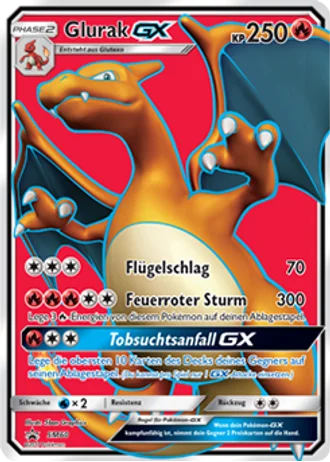 Glurak GX SM60 — Sonne & Mond Promos