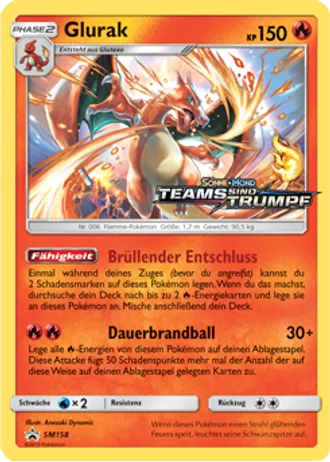 Glurak SM158 — Sonne & Mond Promos