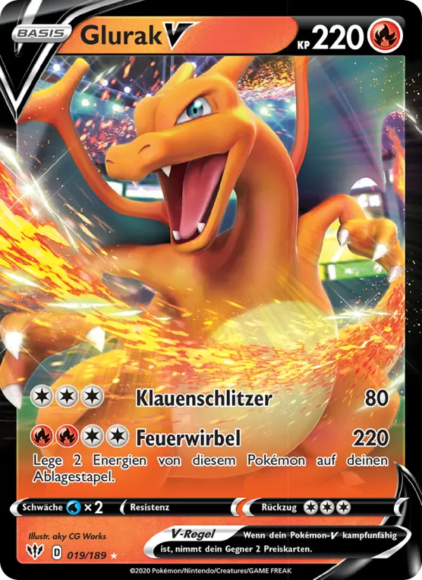 Glurak V #19 — Flammende Finsternis