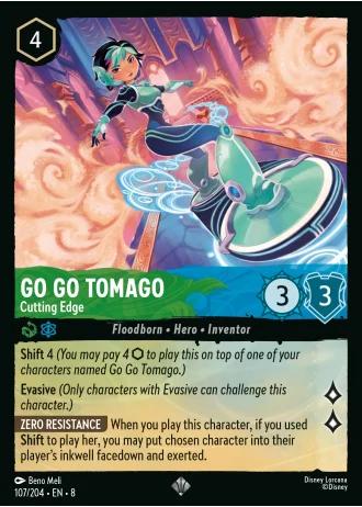 Go Go Tomago - Cutting Edge #107/204 — Reign of Jafar