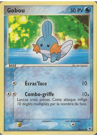 Gobou #60/109 — EX Rubis & Saphir
