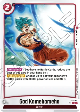 God Kamehameha FS01-016 — Son Goku (FS01)