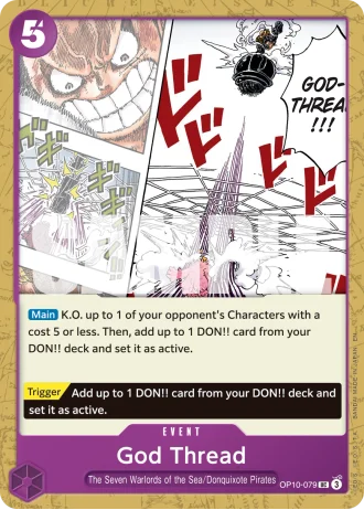 God Thread (OP10-079) (Reprint) — One Piece Card The Best Vol.2(PRB02)