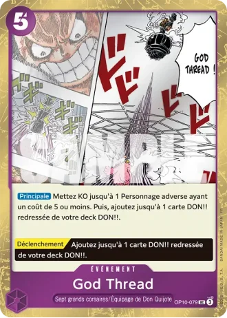 God Thread (OP10-079) (Reprint) — ONE PIECE CARD THE BEST vol.2 (PRB02)