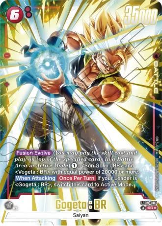 Gogeta : BR (Alternative Art) FB09-007 — Dual Evolution (FB09)