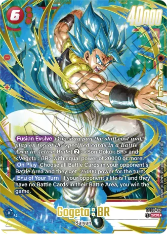 Gogeta : BR (Alternative Art) FB09-121 — Dual Evolution (FB09)