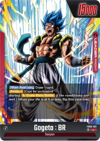 Gogeta : BR  FB09-001 — Dual Evolution (FB09)