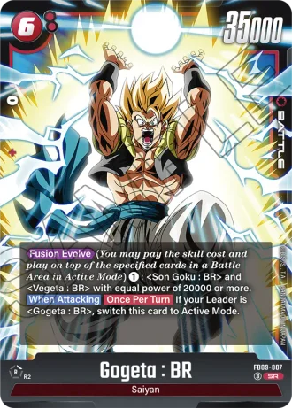 Gogeta : BR  FB09-007 — Dual Evolution (FB09)