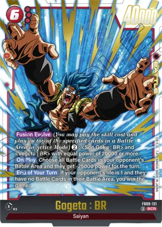 Gogeta : BR  FB09-121 — Dual Evolution (FB09)