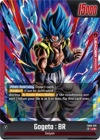 Gogeta : BR (Super Alternative Art) FB09-001 — Dual Evolution (FB09)