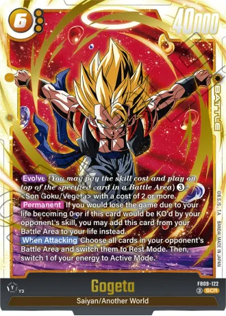 Gogeta FB09-122 — Dual Evolution (FB09)