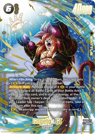 Gogeta : GT (Alternative Art) FB09-123 — Dual Evolution (FB09)