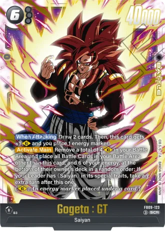 Gogeta : GT  FB09-123 — Dual Evolution (FB09)