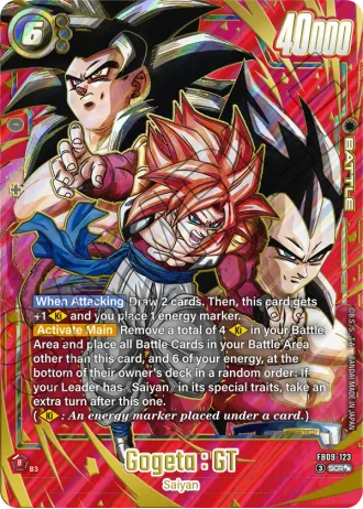 Gogeta : GT (Super Alternative Art) FB09-123 — Dual Evolution (FB09)