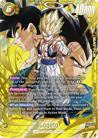 Gogeta (Super Alternative Art) FB09-122 — Dual Evolution (FB09)