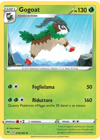 Gogoat #18/185 — Voltaggio Sfolgorante