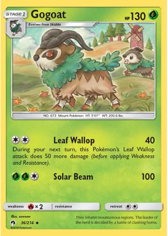 Gogoat #36/214 — Lost Thunder