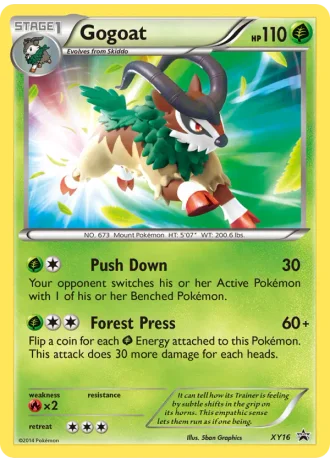 Gogoat XY16 — XY Promos