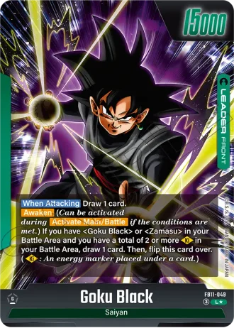 Goku Black (Alternative Art) FB11-049 — Brightness of Hope (FB11)