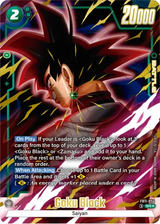 Goku Black (Alternative Art) FB11-054 — Brightness of Hope (FB11)
