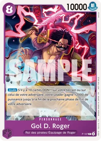Gol D. Roger (P-107) — PROMO
