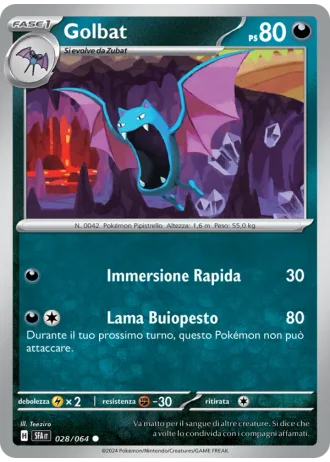 Golbat #028/64 — Segreto Fiabesco