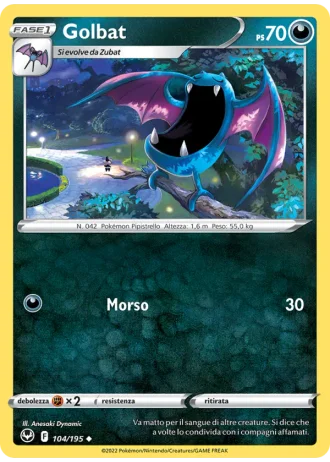 Golbat #104 — Tempesta Argentata