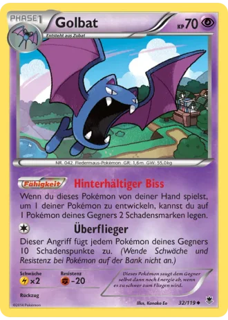 Golbat #32/119 — Phantomkräfte