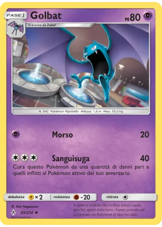 Golbat #65/214 — Legami Inossidabili
