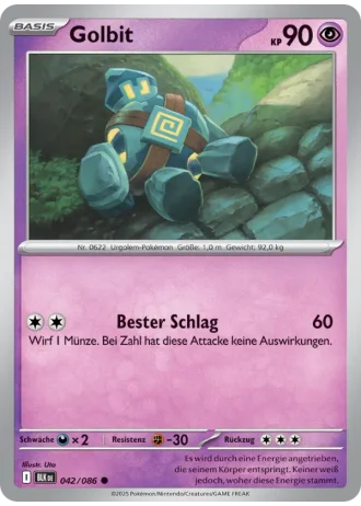 Golbit #042/86 — Schwarze Blitze