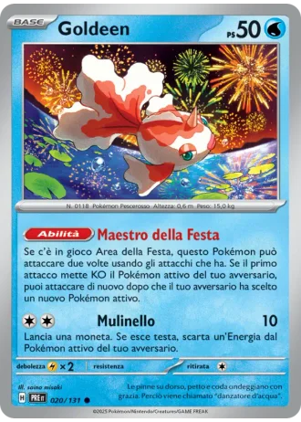 Goldeen #020 — Evoluzioni Prismatiche