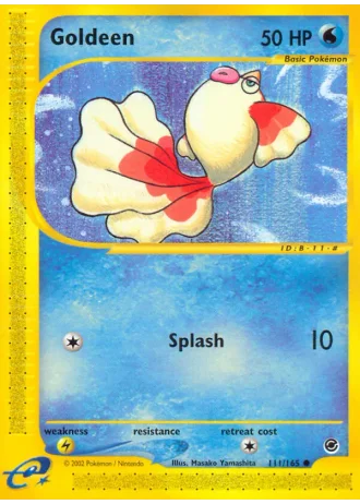 Goldeen #111 — Expedition Base Set