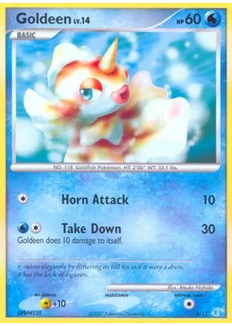 Goldeen #3 — DP trainer Kit (Manaphy)